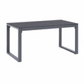 Table basse, en aluminium, 90 x 50 x 40 cm, pour le salon