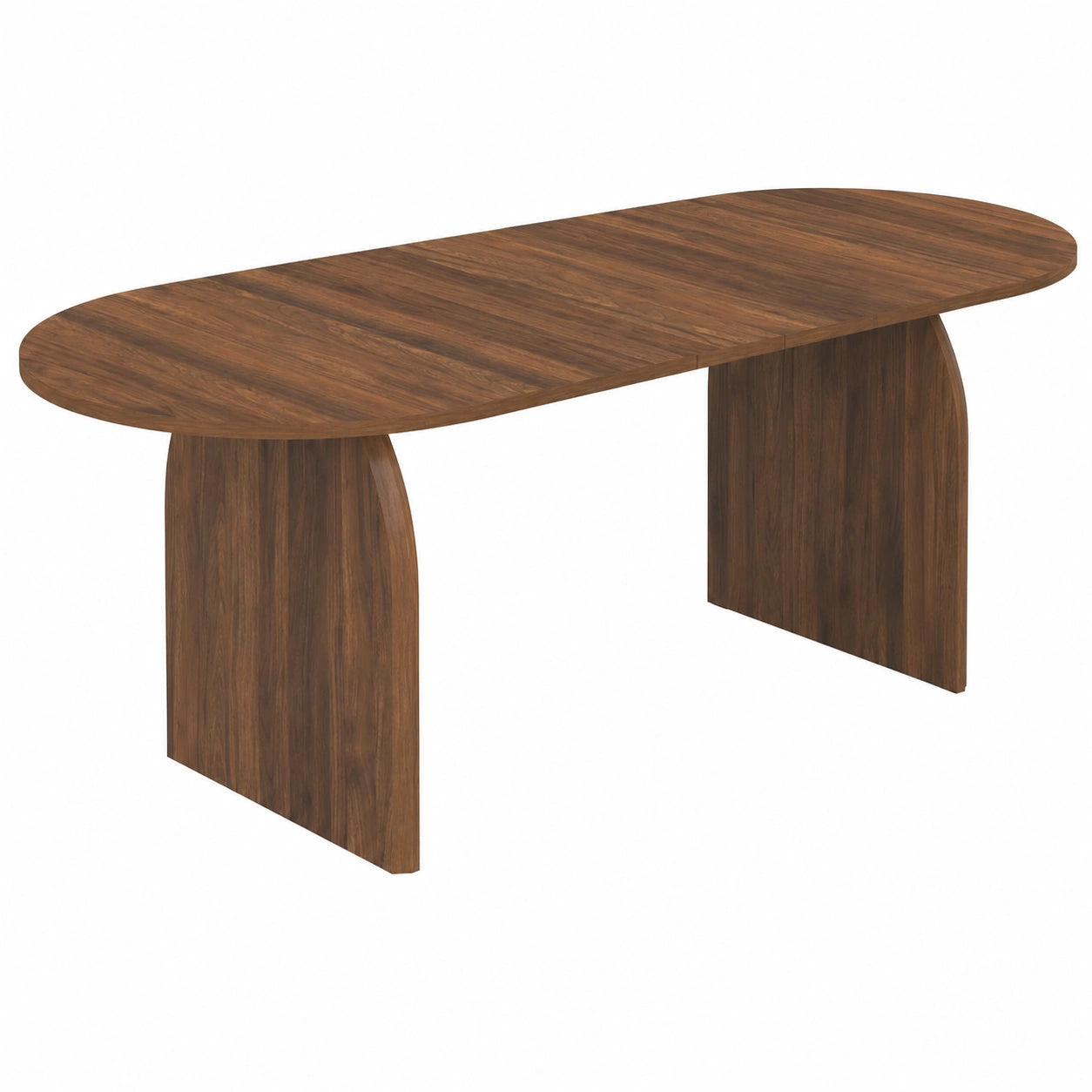 Table à manger, extensible, en noyer, pour la salle à manger